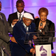 Clark Terry and his family accept an award during the 52nd annual Grammy Awards Special Merit Awards at the Wilshire Ebell Theater on Jan. 30, 2010, in Los Angeles.
Frederick M. Brown/Getty Images